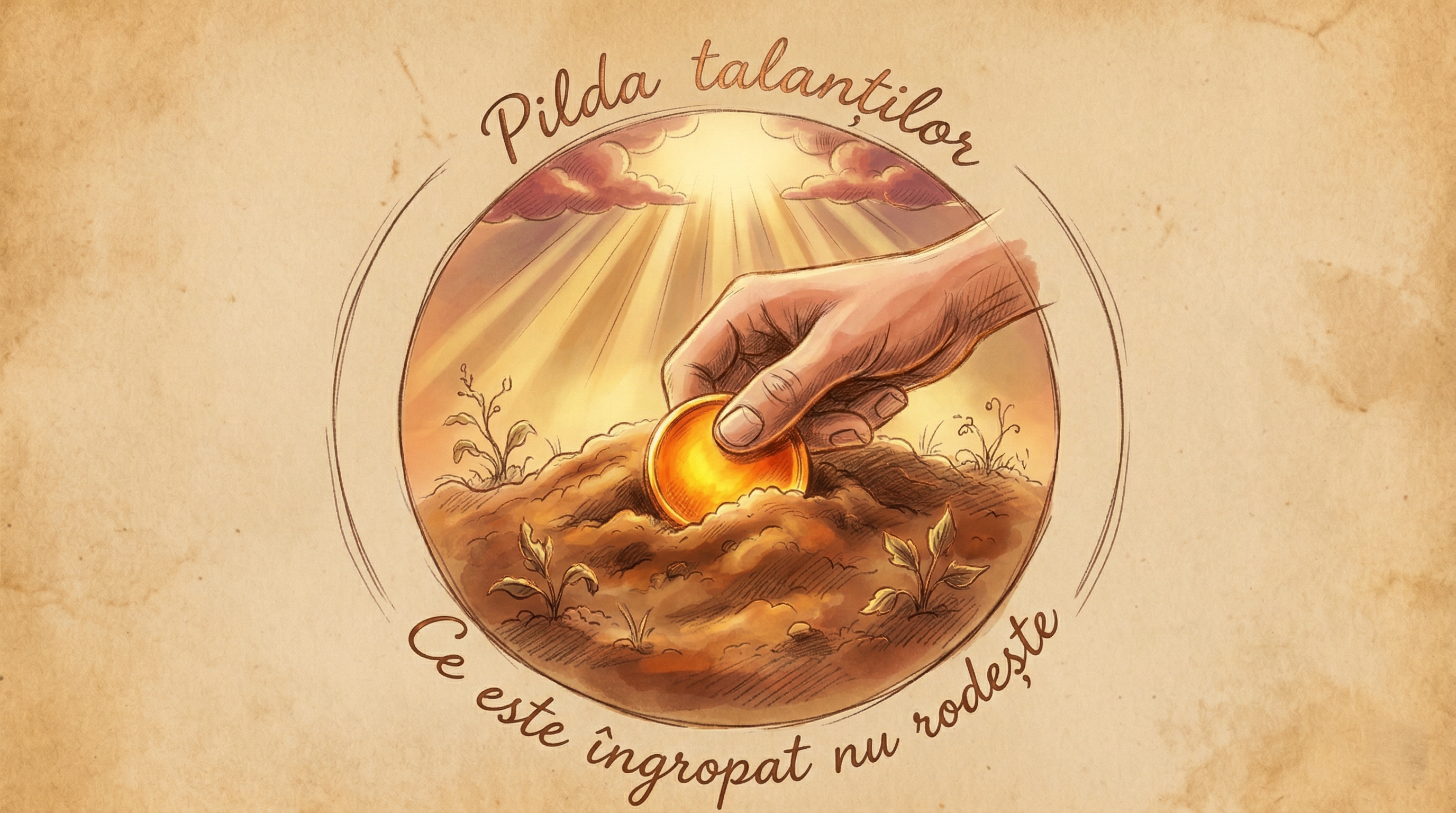 Nu lăsa sub pământ ce ți-a dat Dumnezeu